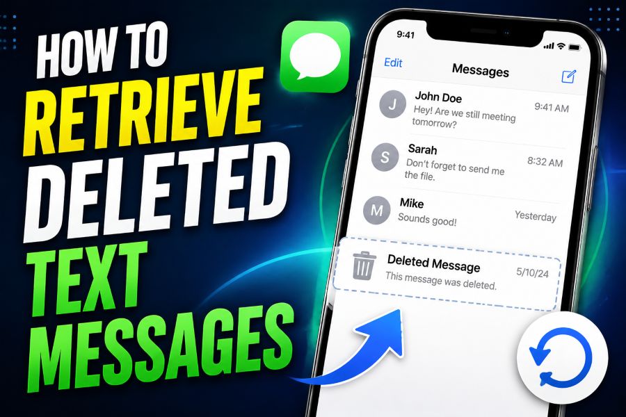 how to retrieve deleted text messages